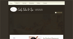 Desktop Screenshot of emilysalonspa.com